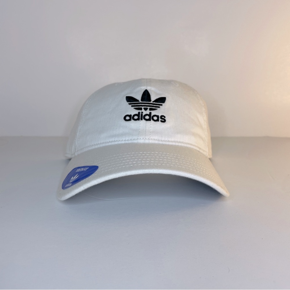 Adidas Youth Dad Adjustable  Hat, White, Brand New
